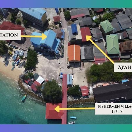 Ayah Perhentian Hostel Kampong Pasir Hantu Екстериор снимка