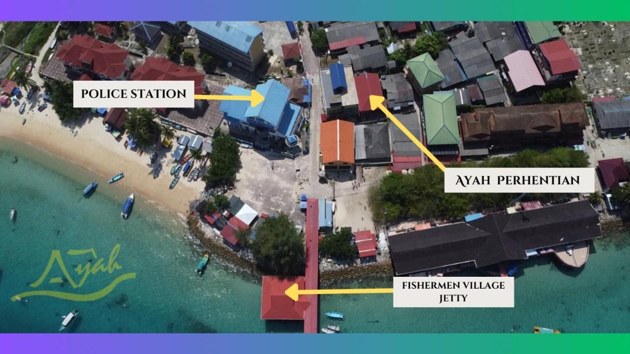 Ayah Perhentian Hostel Kampong Pasir Hantu Екстериор снимка